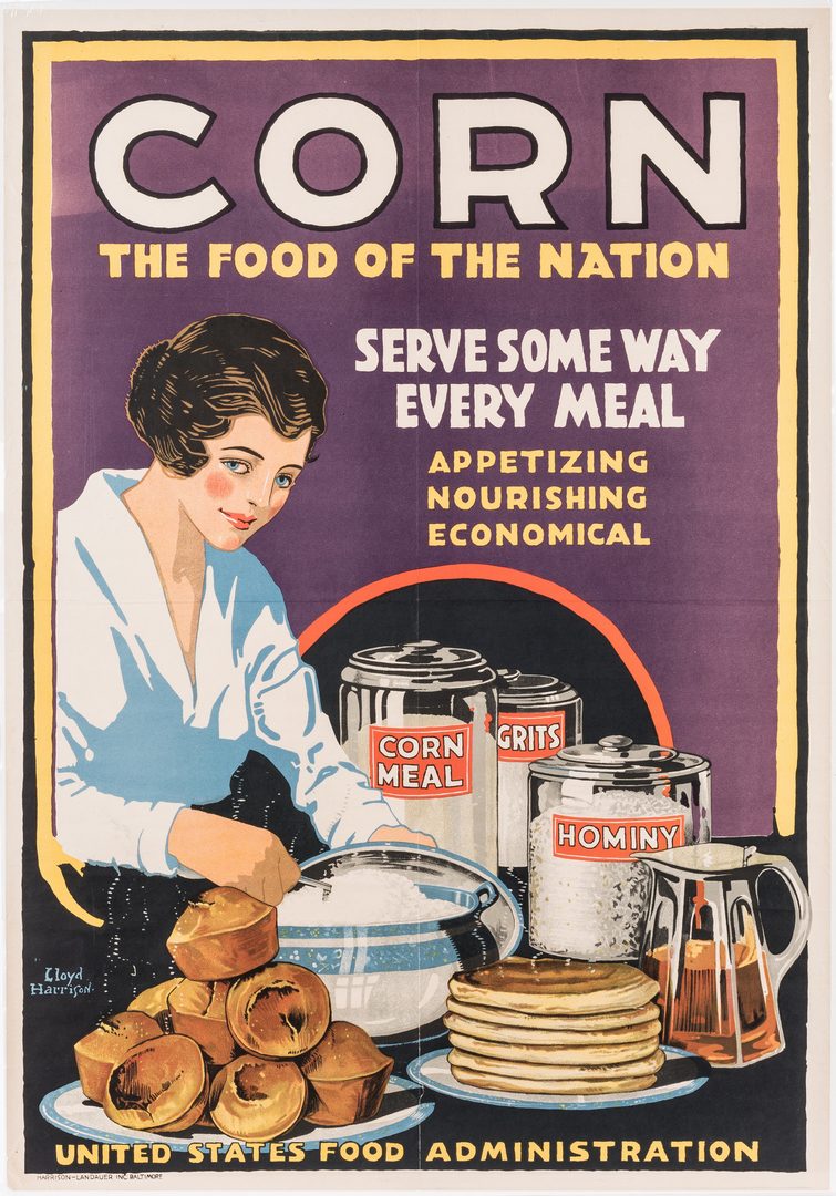 Lot 532: 4 American & French WWI Era Propaganda Posters