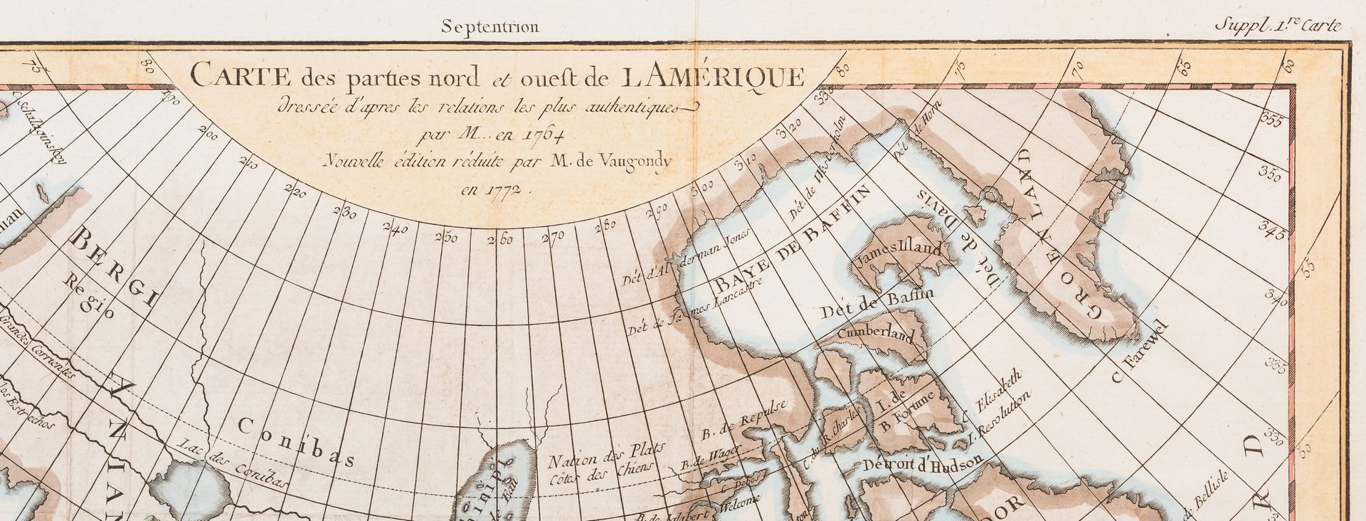 Lot 540: 2 18th Cent. Maps, inc. Van Jagen & Vaugondy