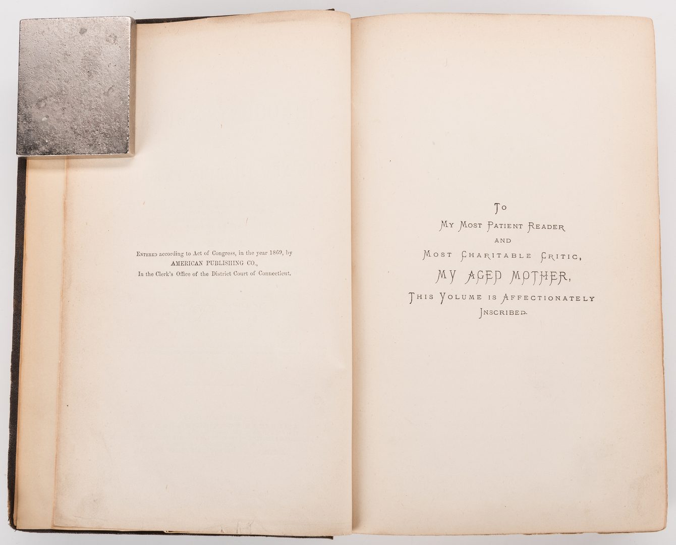 Lot 553: 11 Antiquarian Books, inc. Twain, Morris, Steinbeck