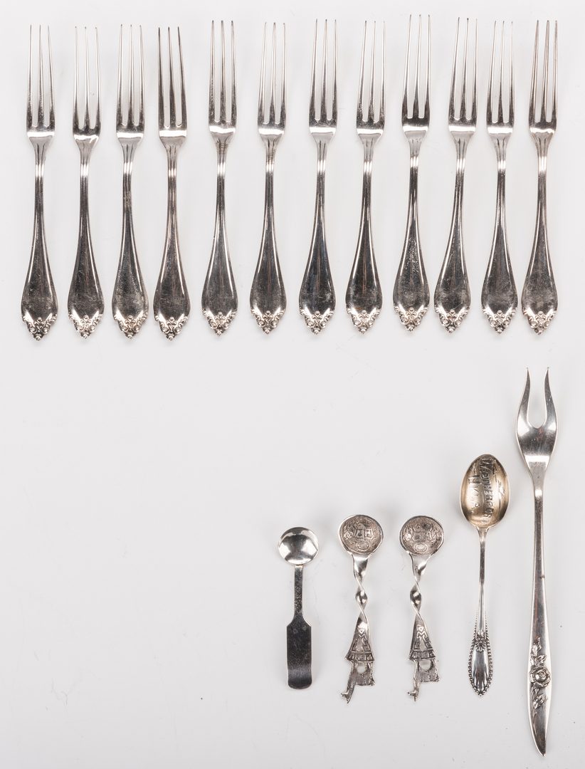 Lot 579: Group of Sterling Silver, inc. Kirk & Son