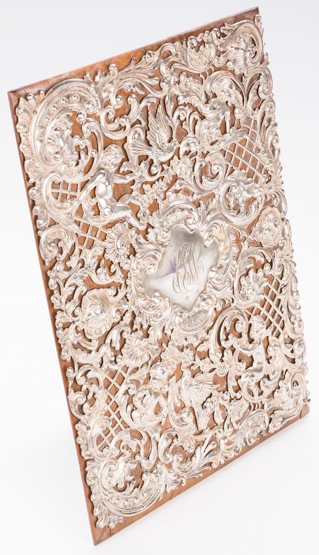 Lot 590: Russian Icon plus Sterling Book Cover