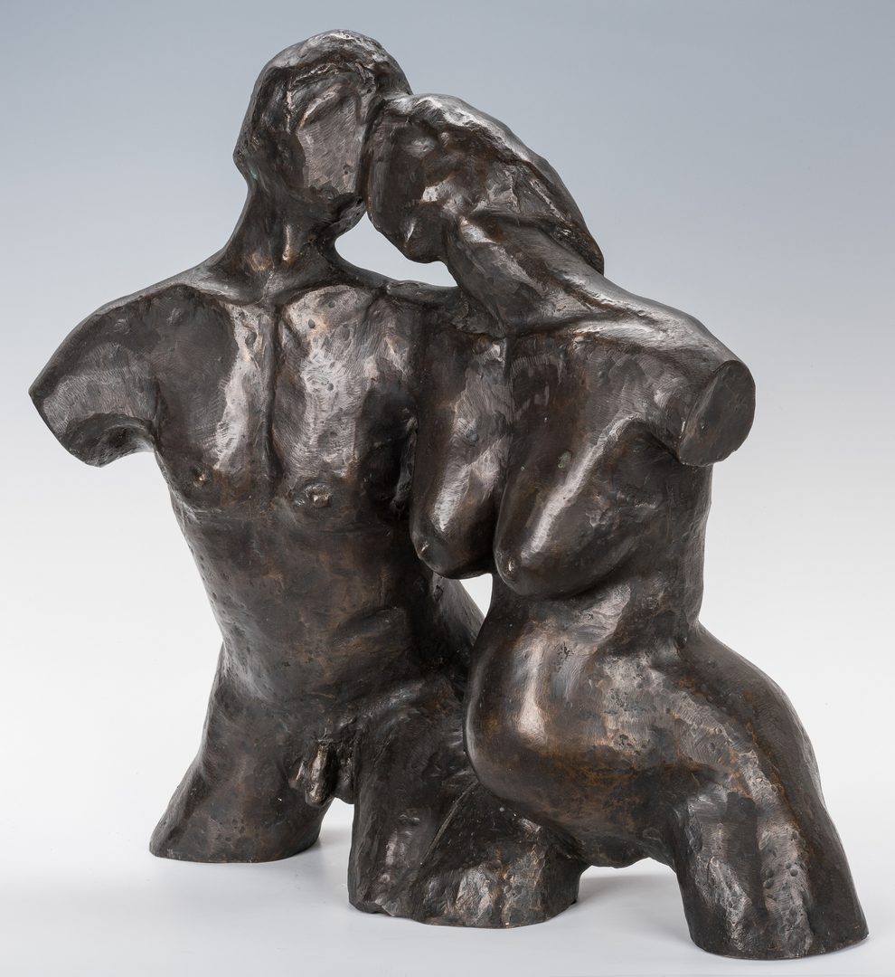 Lot 597: 2 Nude Bronze Sculptures, A. Umlauf