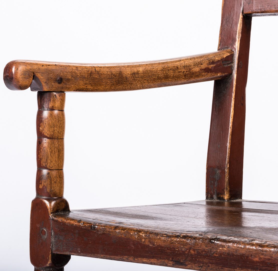 Lot 623: 7 Continental Chairs, 17th century