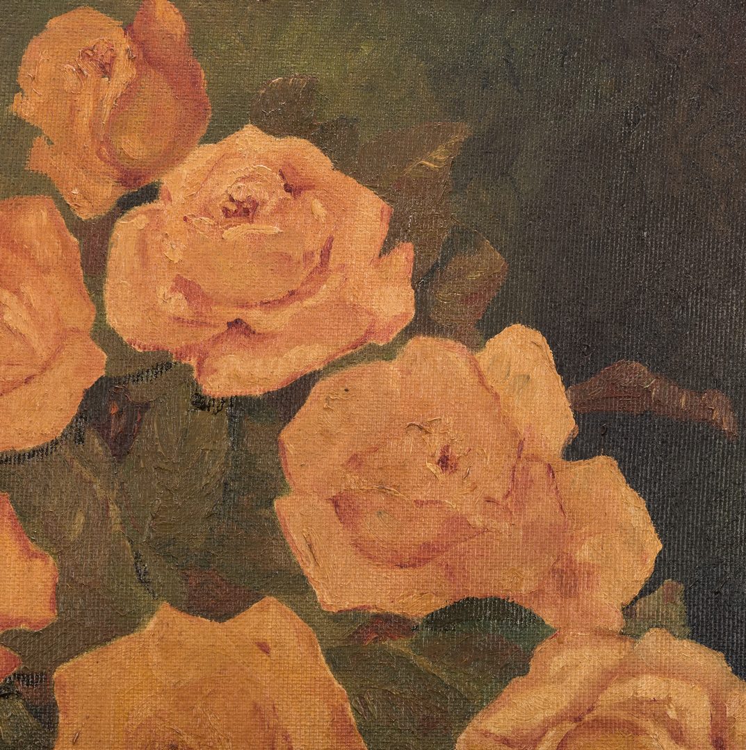Lot 656: Helen LaFrance Still Life with Roses