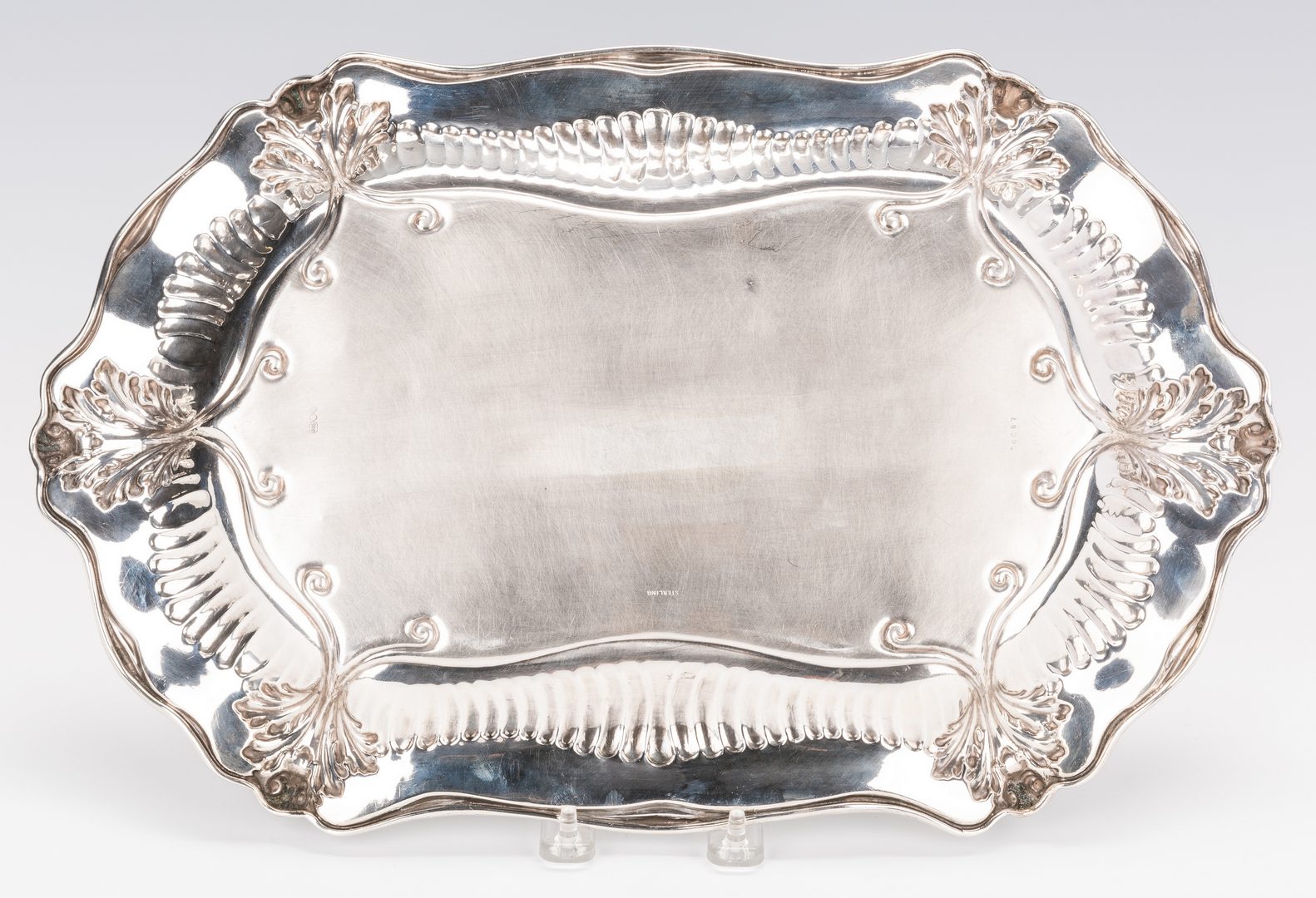 Lot 697: Dominick and Haff Sterling Tray
