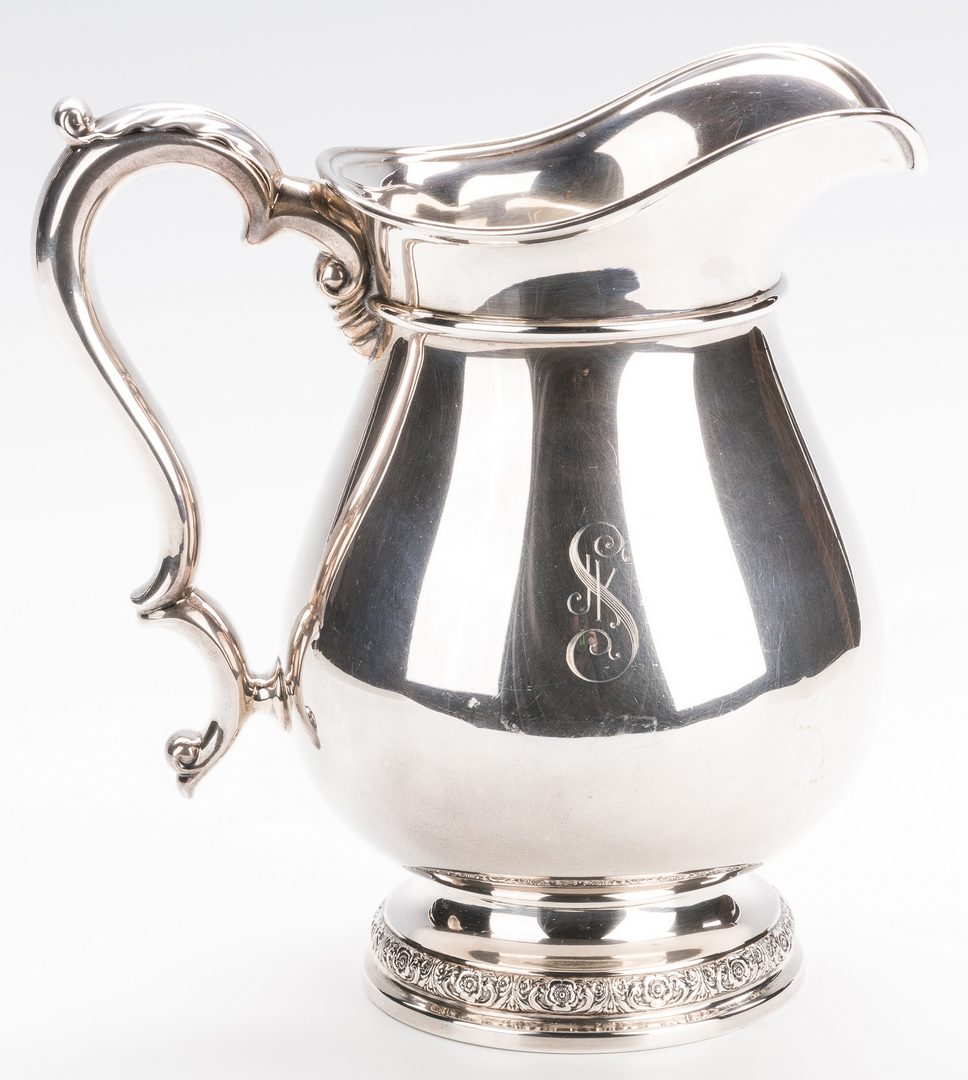 Lot 702: International Prelude Sterling Water Pitcher