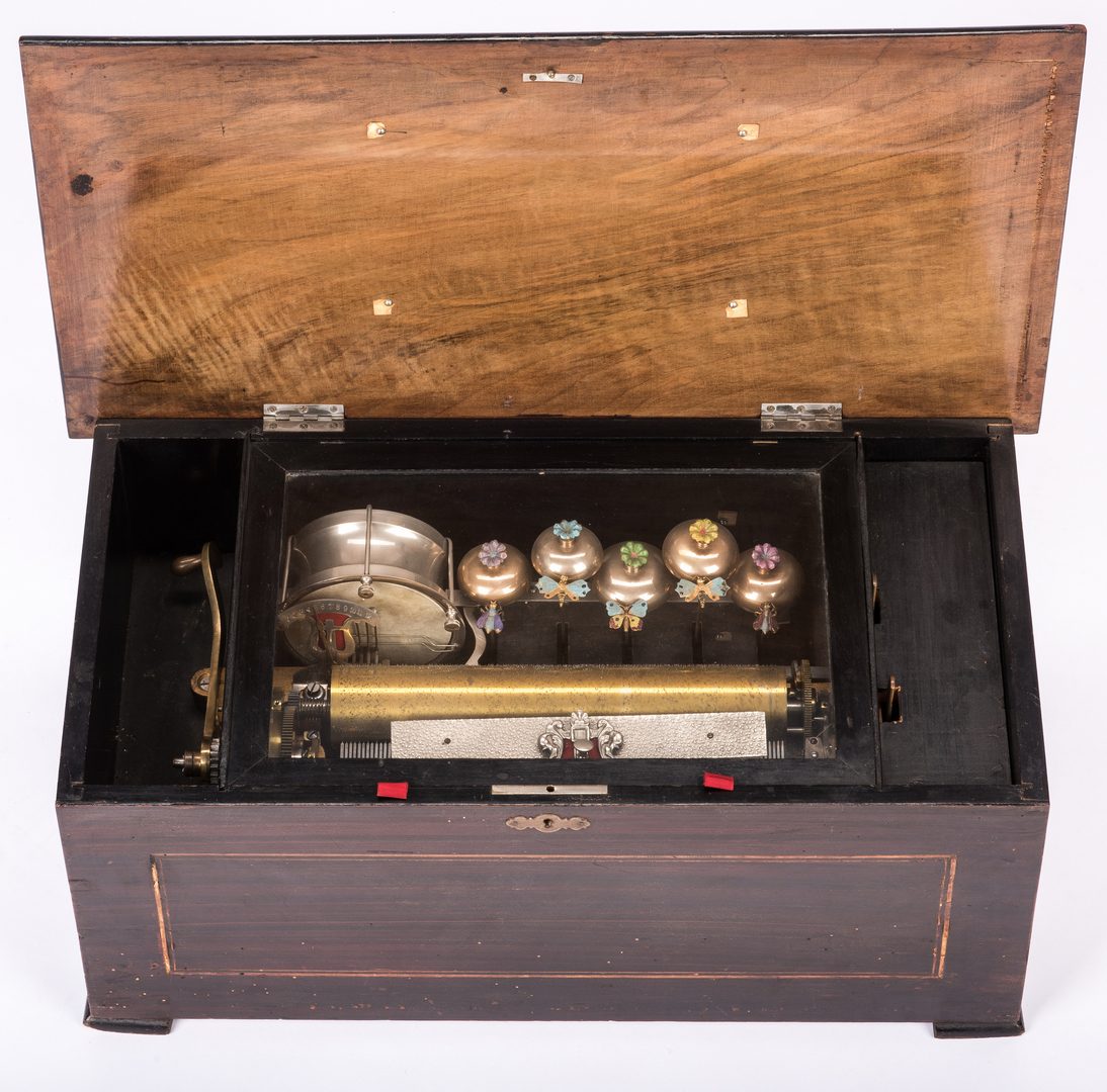 Lot 783: 12 Air Orchestral Swiss Cylinder Music Box