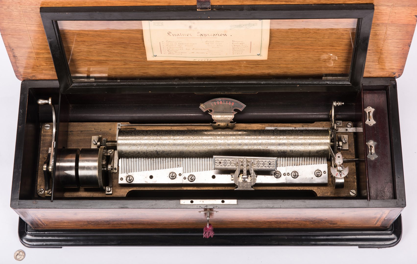 Lot 789: George Baker Troll  Co. Cylinder Music Box