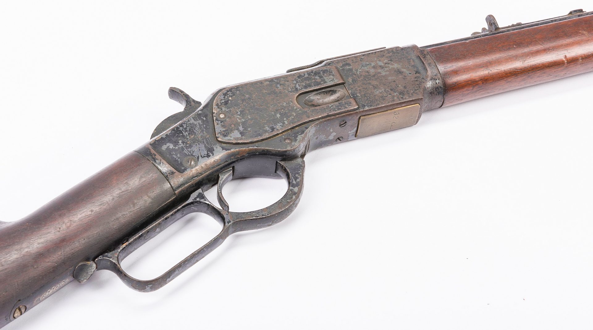 Lot 795: Winchester Model 1873, 32-20 Win Lever Action Rifle
