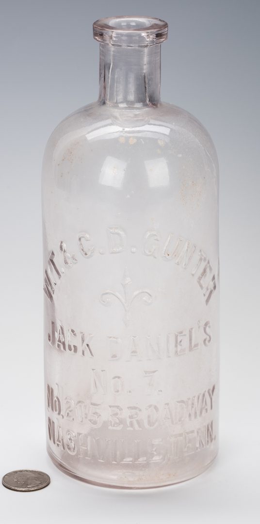 Lot 803: Gunter Jack Daniels Whiskey Bottle