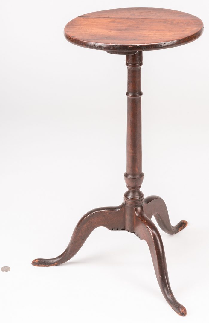Lot 821: Virginia Federal Candlestand, early 19th c.