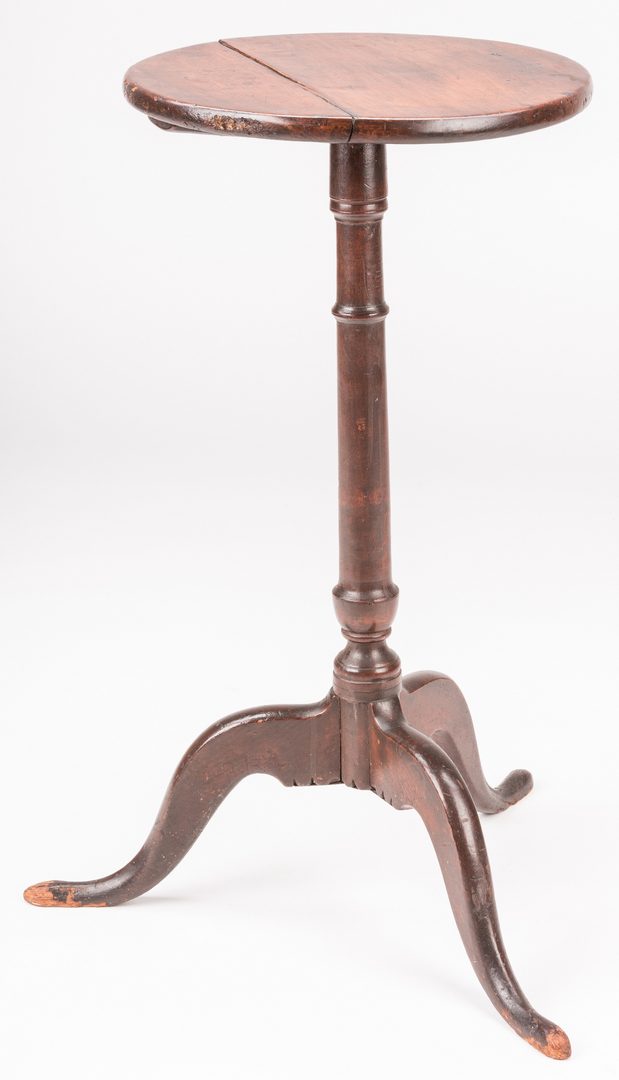Lot 821: Virginia Federal Candlestand, early 19th c.