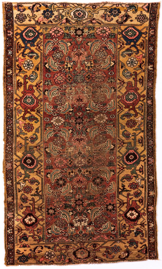 Lot 839: Russian Karabagh; Kurdish Bijar antique rugs