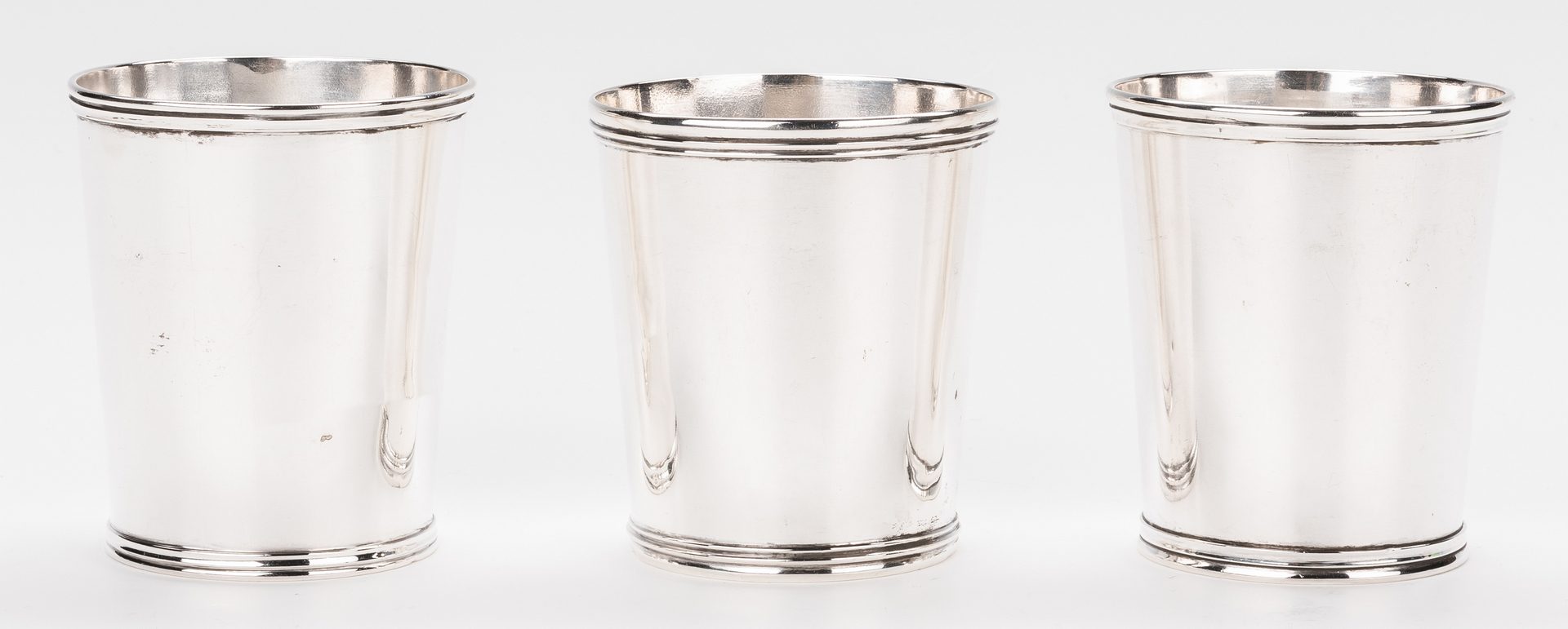 Lot 84: 3 Coin Silver Julep Cups inc. KY
