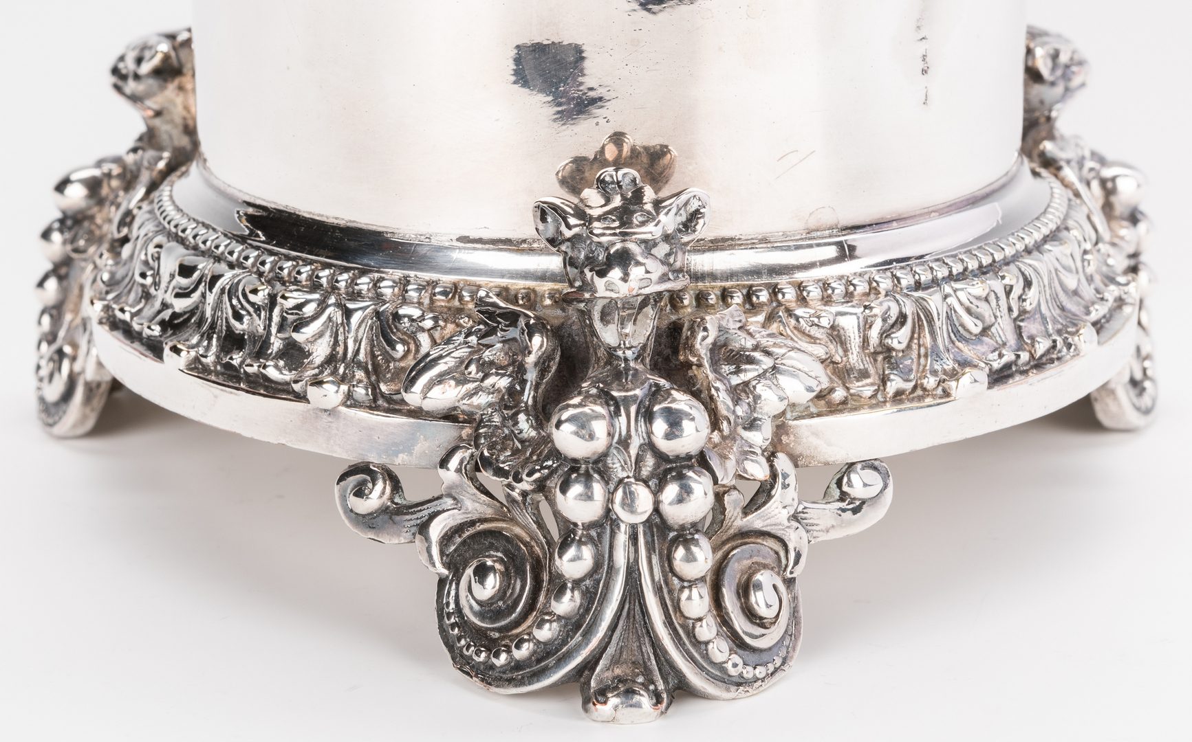 Lot 858: Silver Plated Wine Cooler
