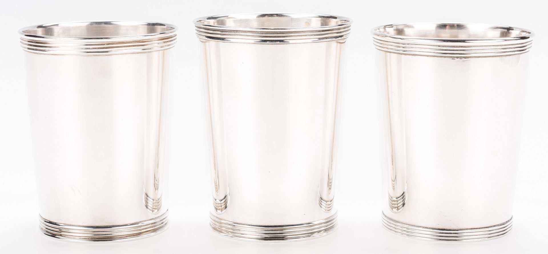 Lot 865: 5 Assorted Sterling Julep Cups