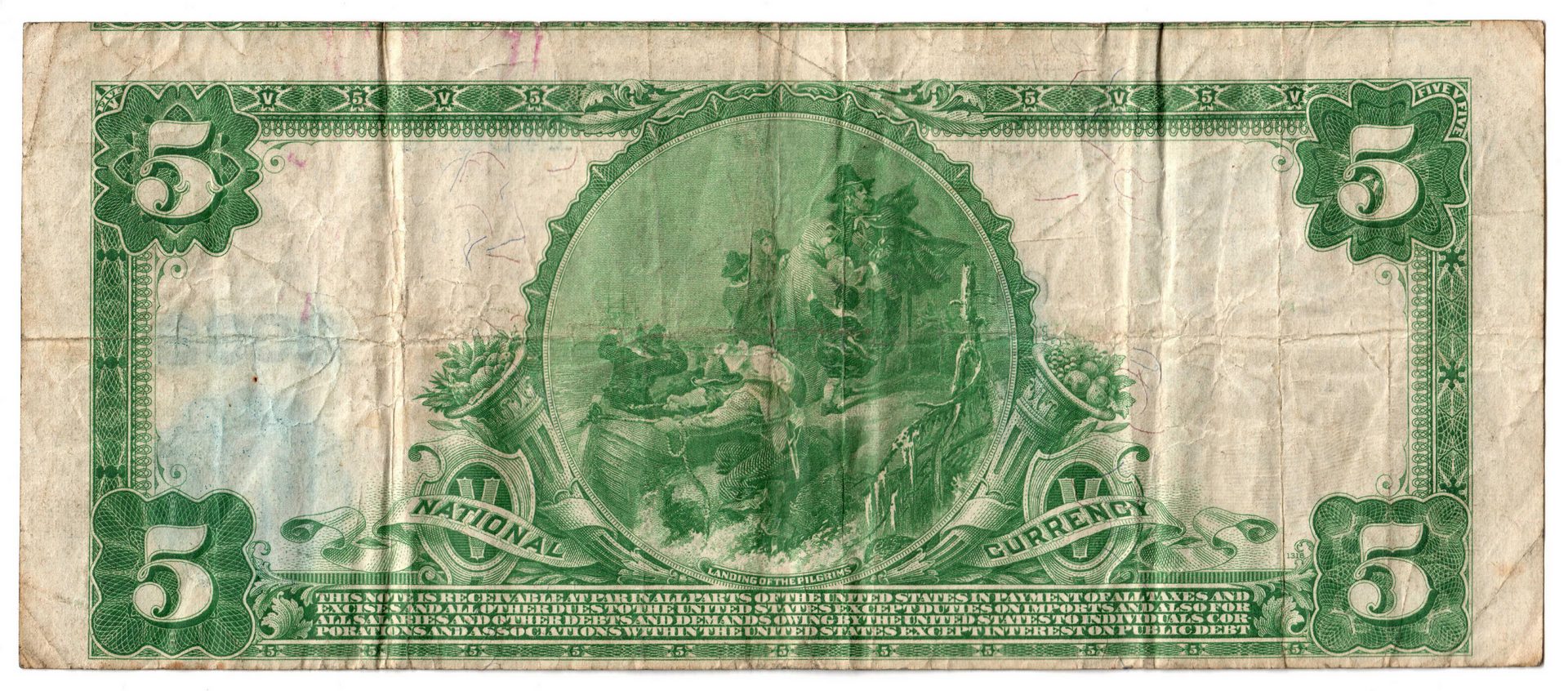 Lot 881: 1902 $5 American National Bank of Nashville