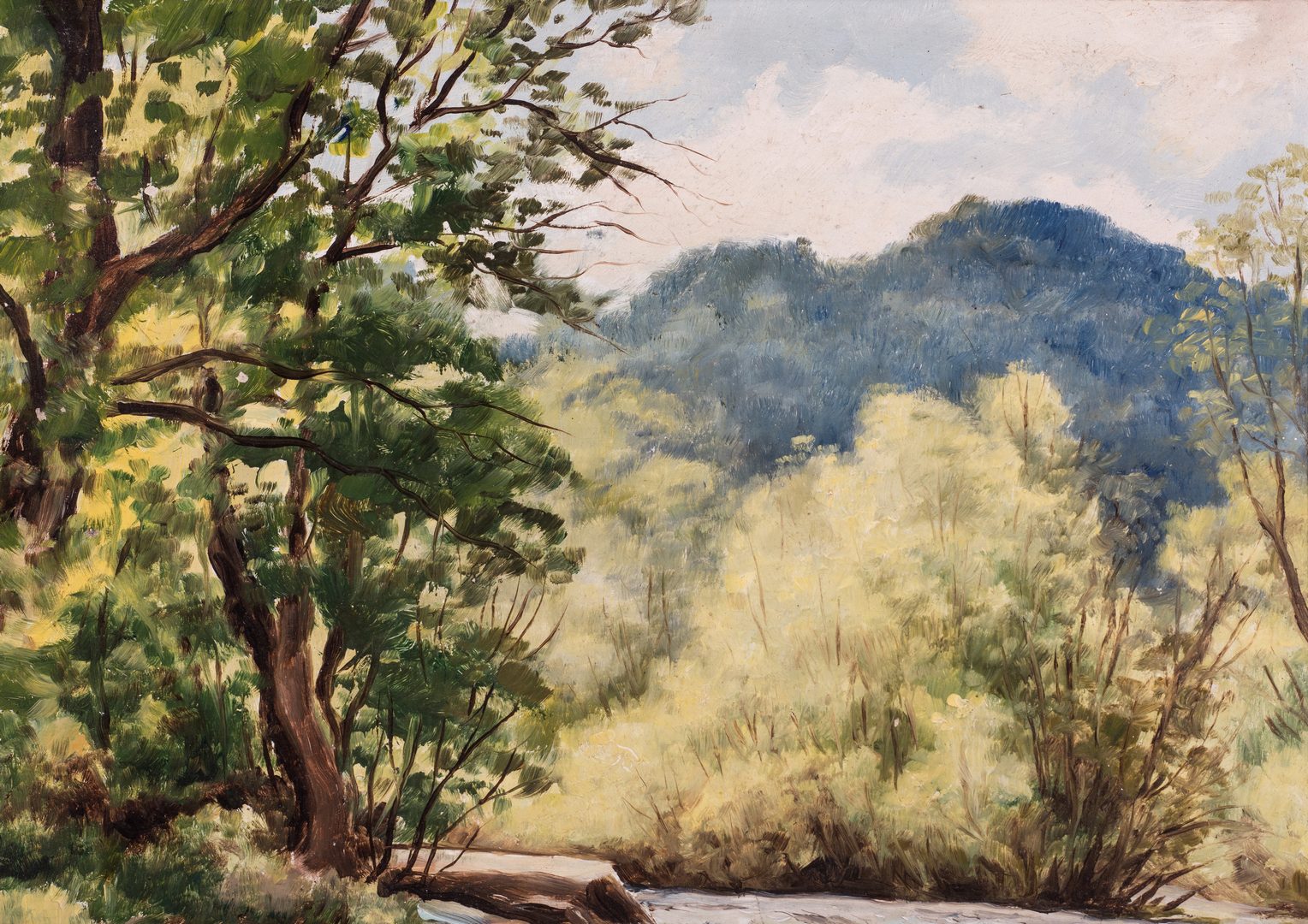 Lot 100: 2 Anchutin, O/B, Smoky Mountain Landscape Paintings