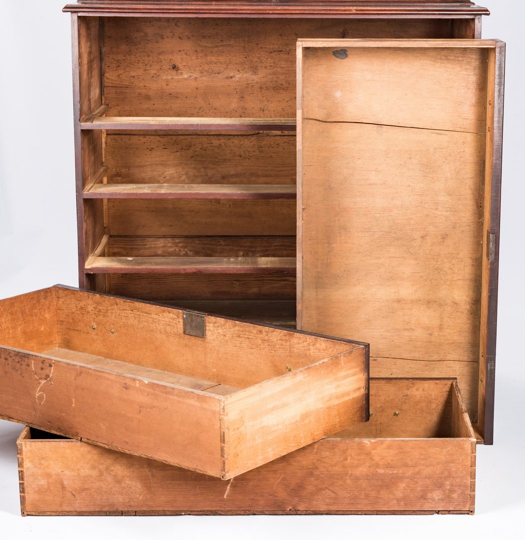 Lot 136: American Desk and Bookcase, Coleman History