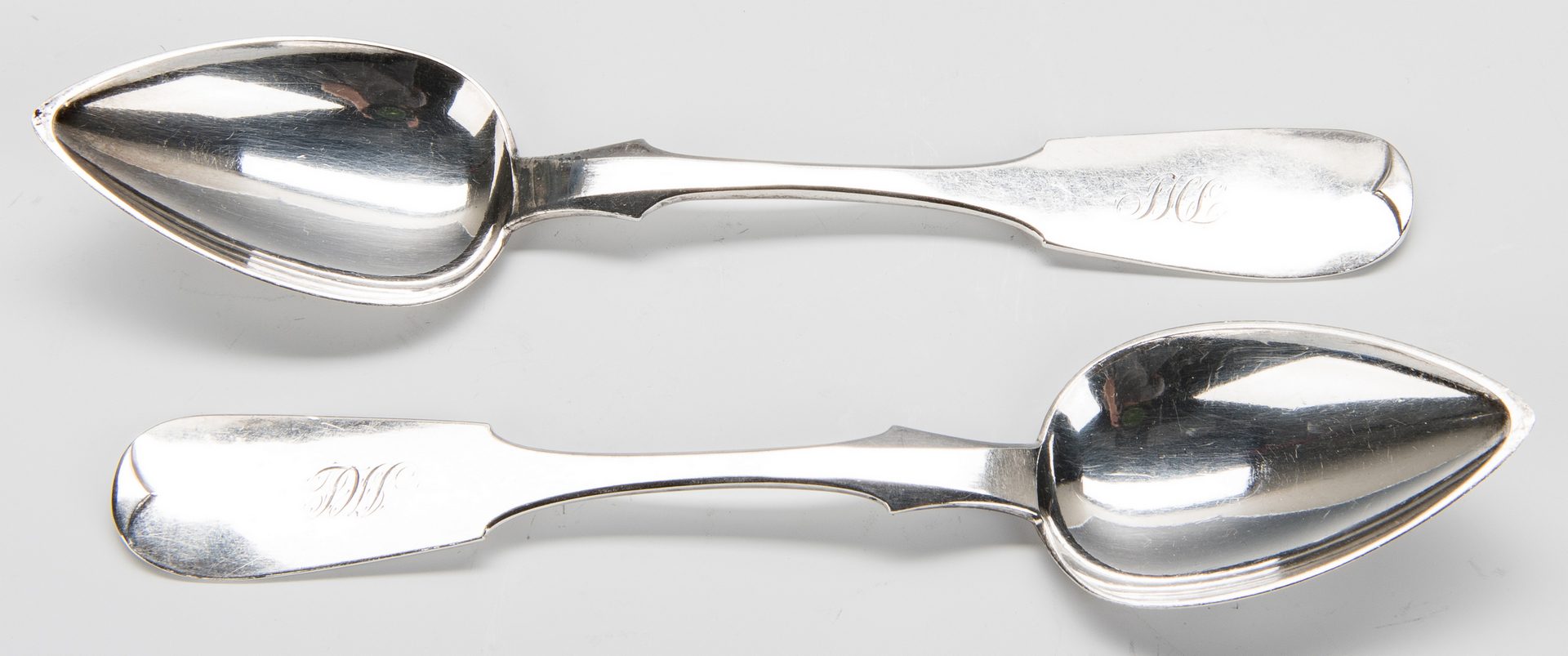 Lot 203: KY Coin Silver Ladle and Spoons, A. Conery