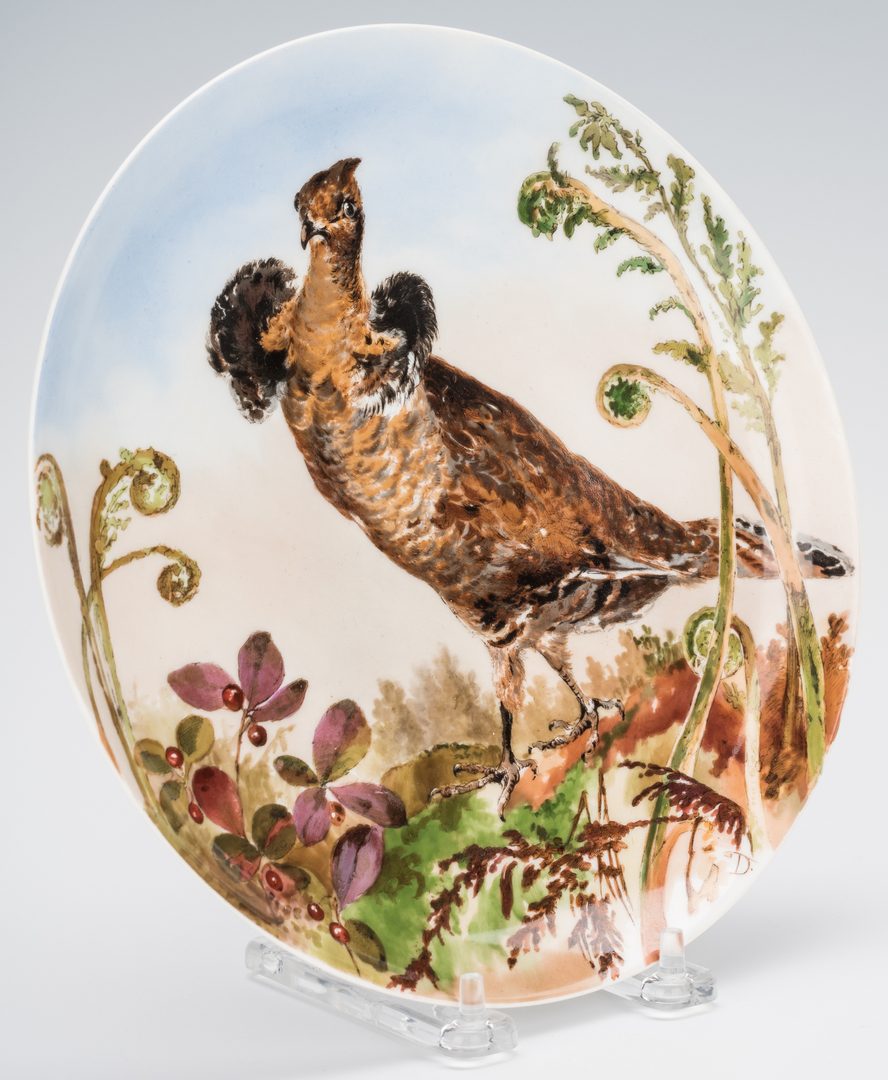 Lot 244: Haviland Rutherford B. Hayes Pattern Game Plate