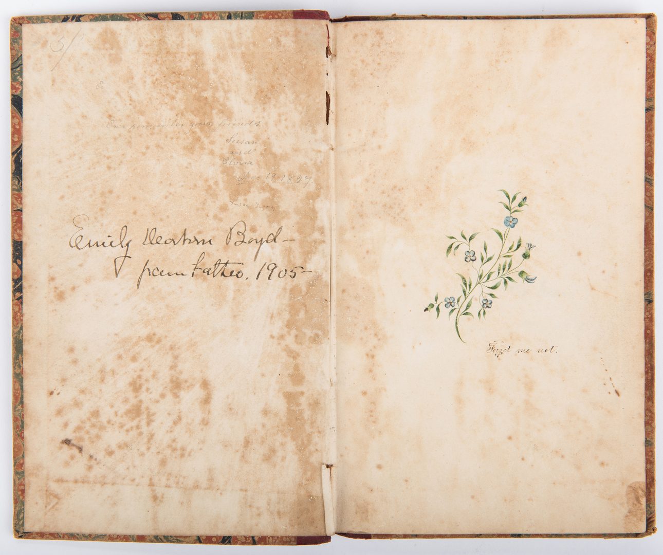 Lot 250: John Adams Archive, inc. book with end of life signature