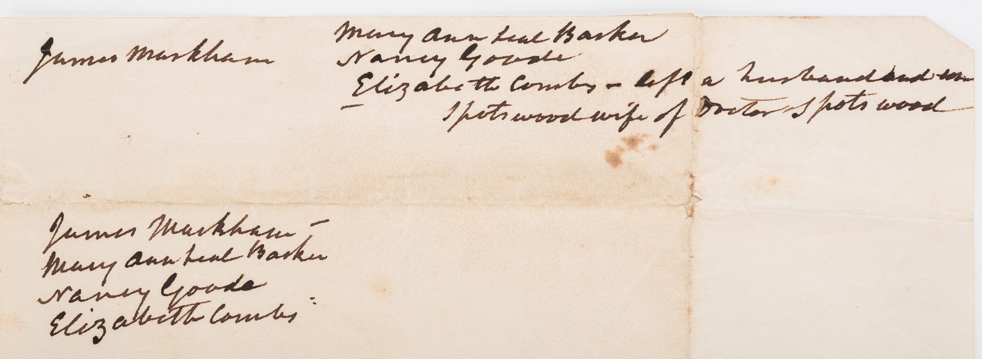 Lot 257: Henry Clay ALS to John Marshall, Marshall Annotations