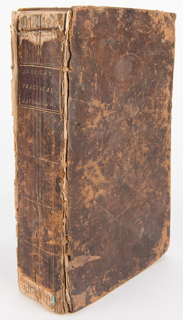 Lot 277: Marshall Family, Bowditch, New American Practical Navigator, 1802