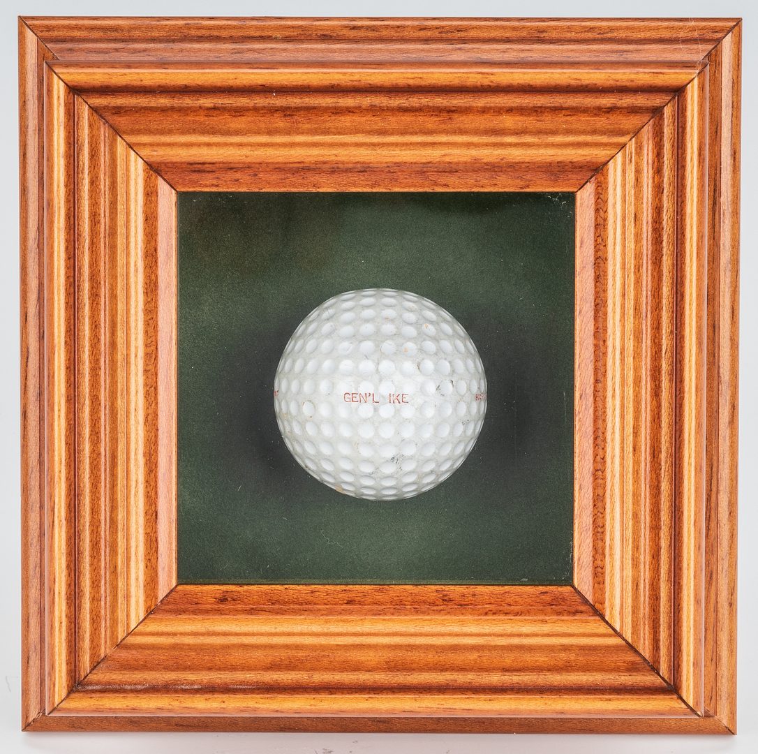 Lot 294:  Dwight D. Eisenhower Personally Used Golf Ball