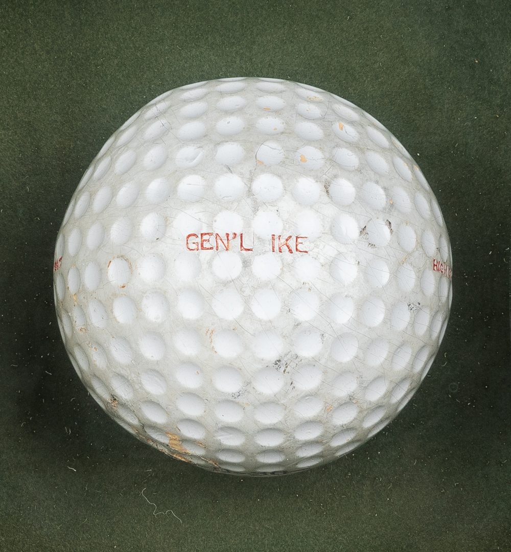 Lot 294:  Dwight D. Eisenhower Personally Used Golf Ball