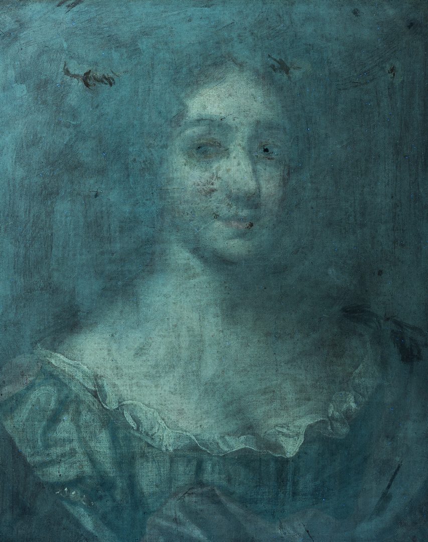Lot 302: Follower of Sir Peter Lely, Portrait of Nell Gwynn