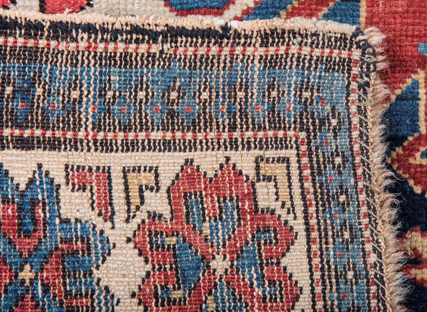 Lot 318: Antique Bidjov rug, Northeast Caucasus