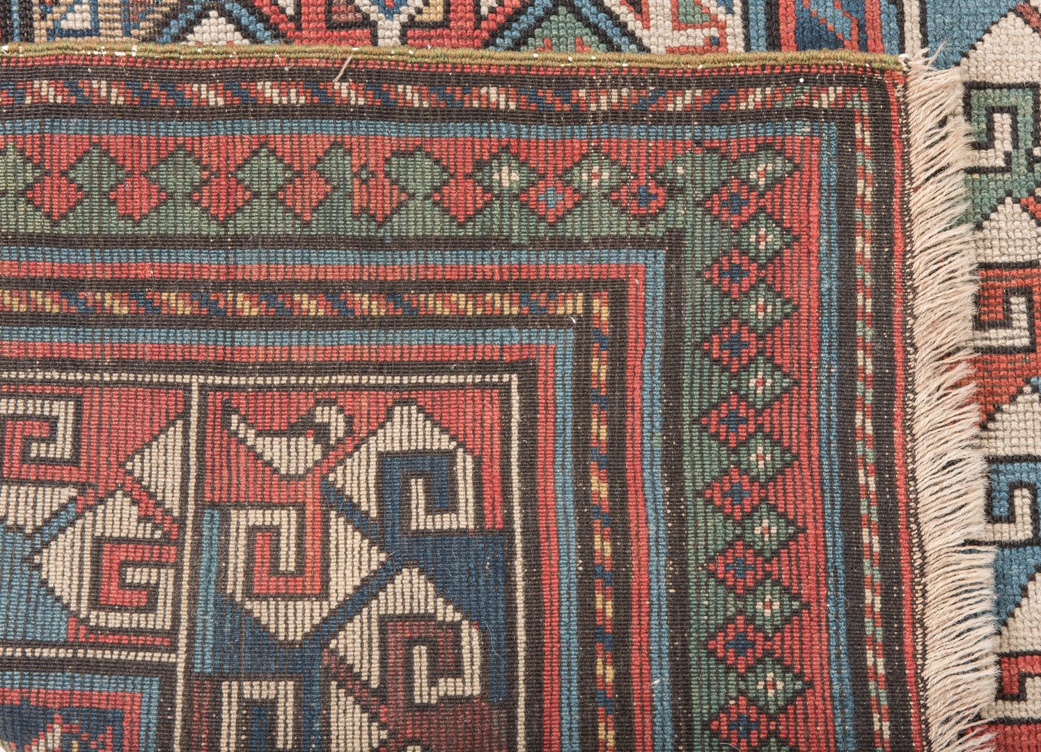 Lot 321: Antique Caucasian Karabaugh Rug