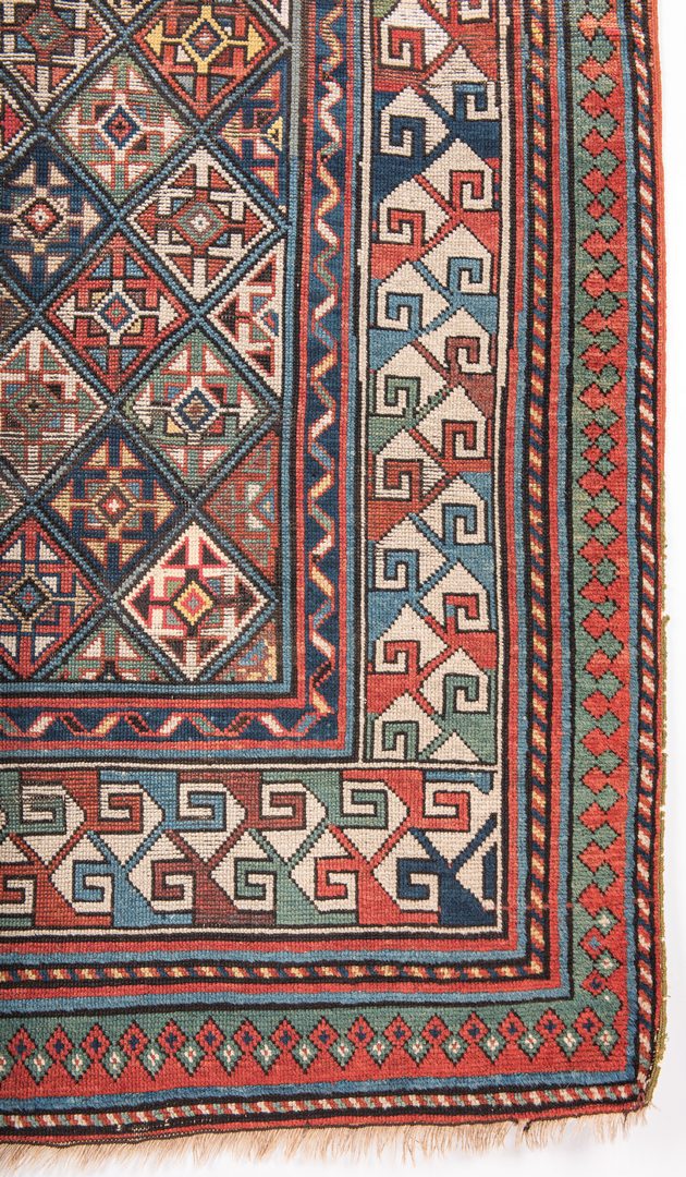 Lot 321: Antique Caucasian Karabaugh Rug
