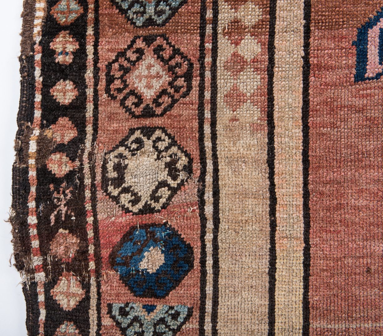 Lot 324: Antique Lenkoran Caucasian Rug, dated
