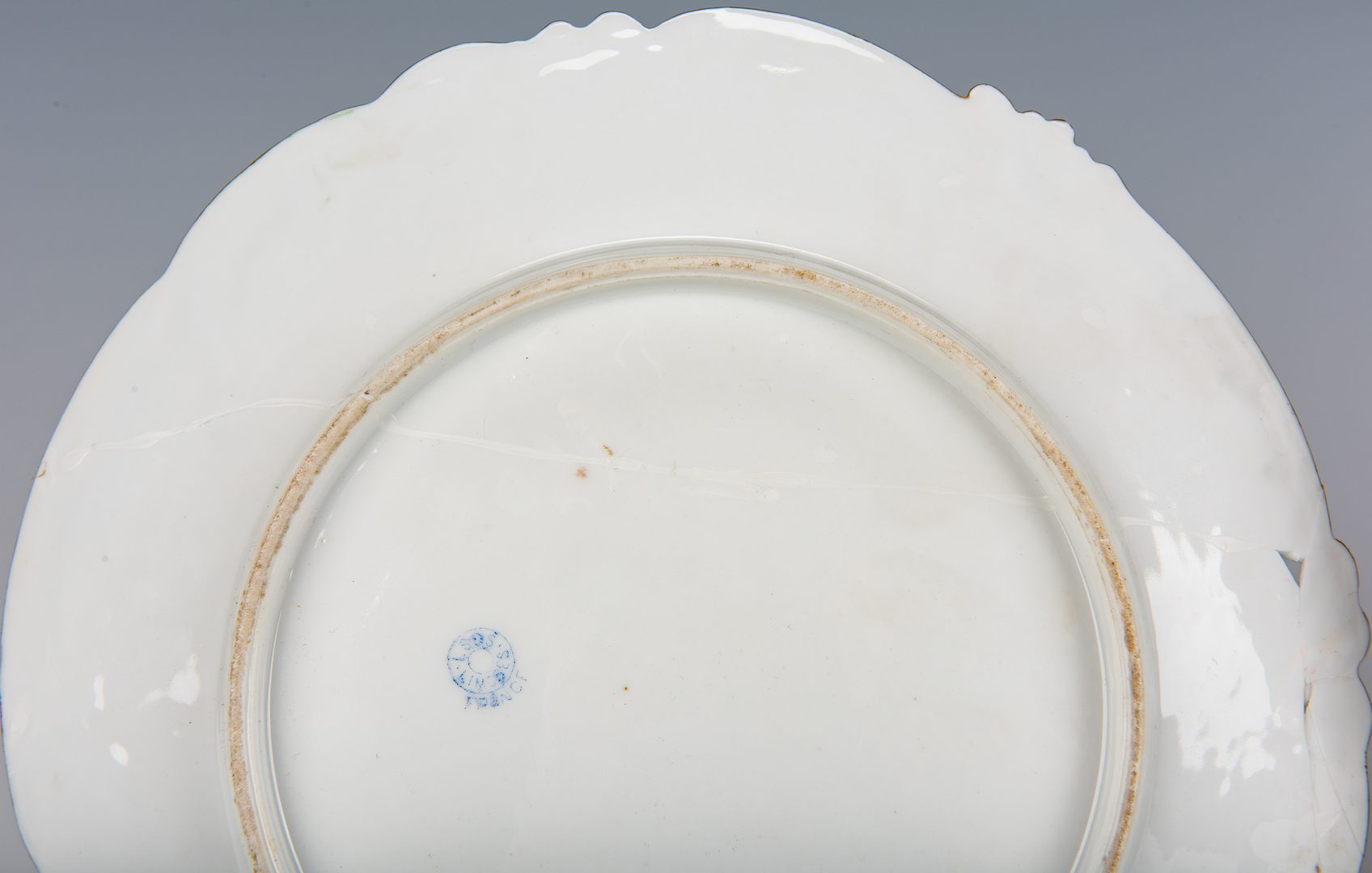 Lot 361: Limoges Porcelain Game Platter & Plates