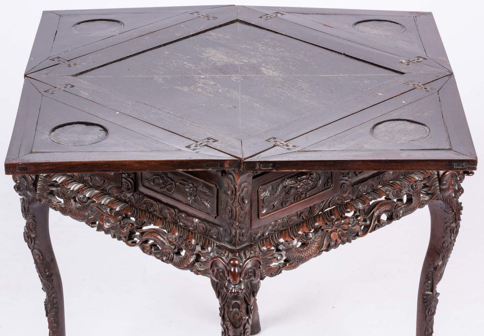 Lot 389: Chinese Hardwood Games Table