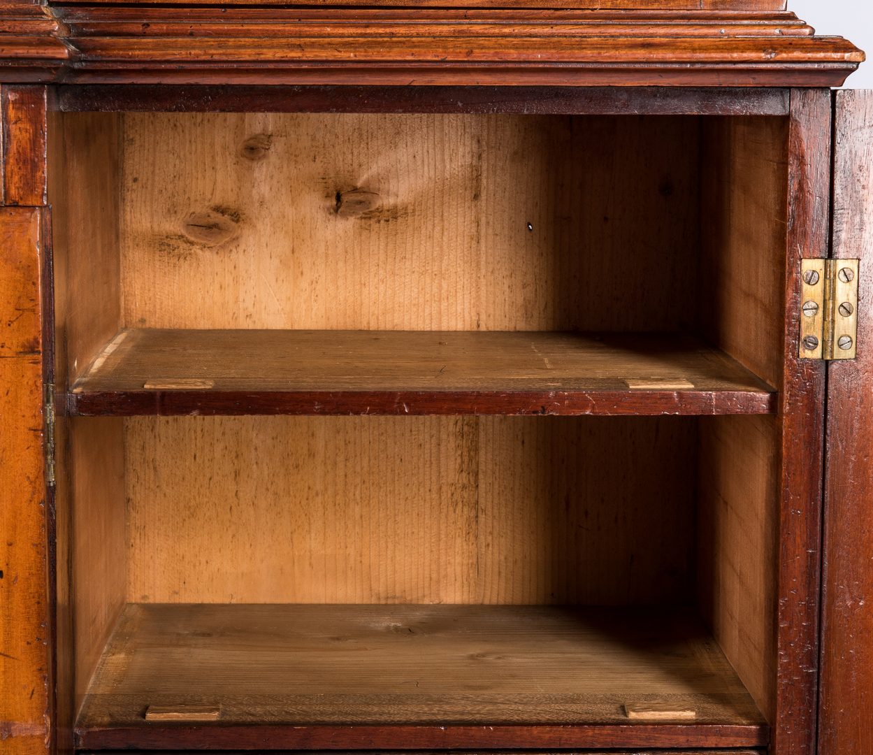 Lot 435: Diminutive Regency Breakfront Bookcase