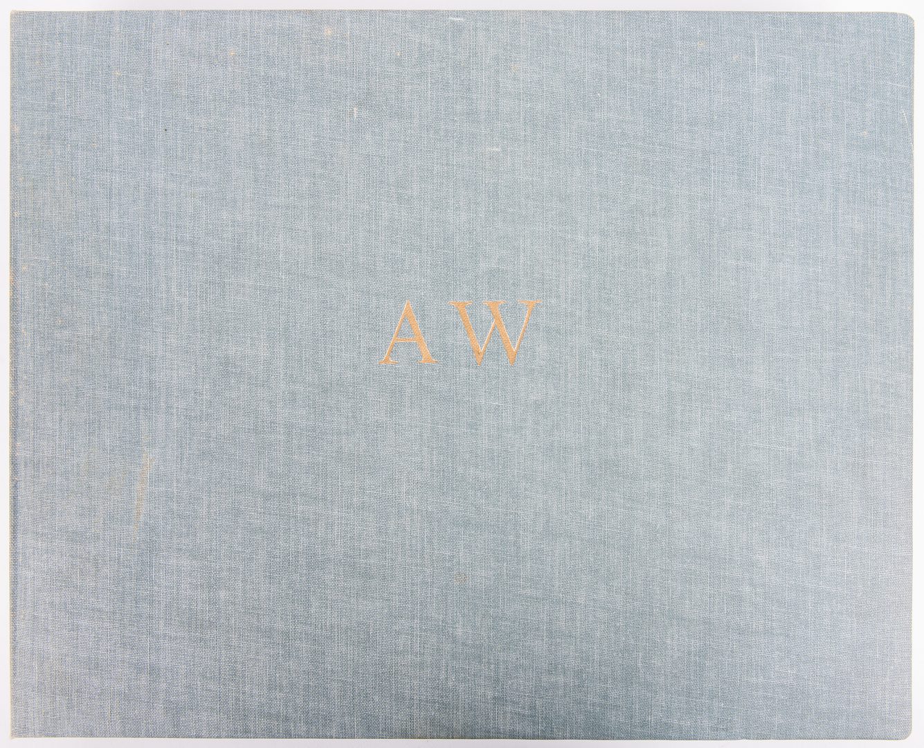 Lot 488: Ltd. ed. Wyeth Book, Artist Signed