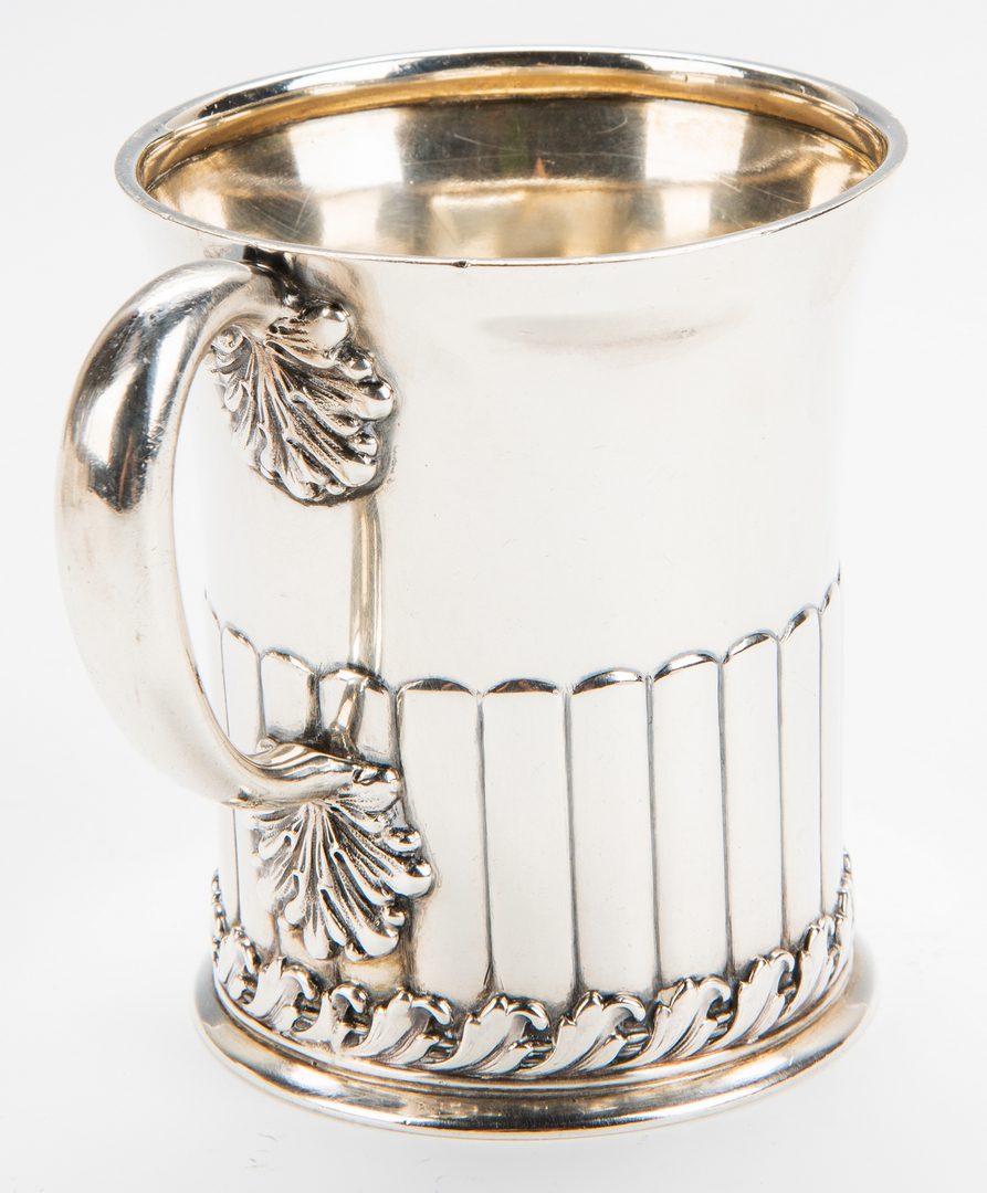 Lot 48: Tiffany & Co. Sterling Cordials; Mug