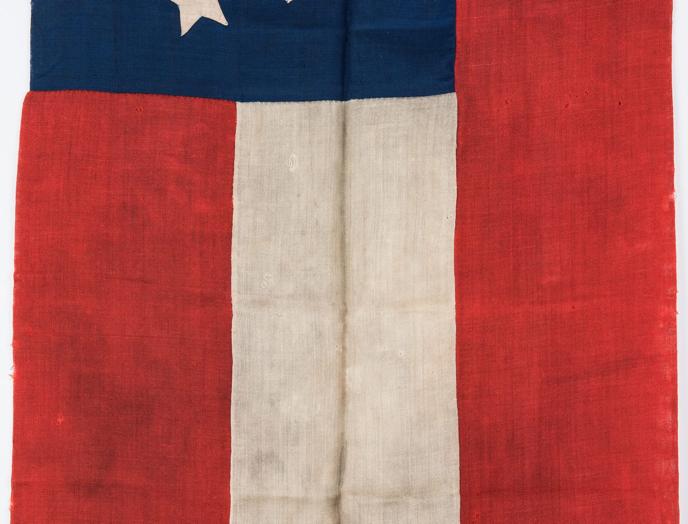 Lot 495: Confederate Reunion First National Flag, 7 Stars