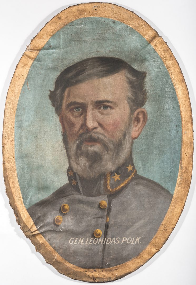 Lot 498: Lawrence T. Dickinson, O/C, General L. Polk