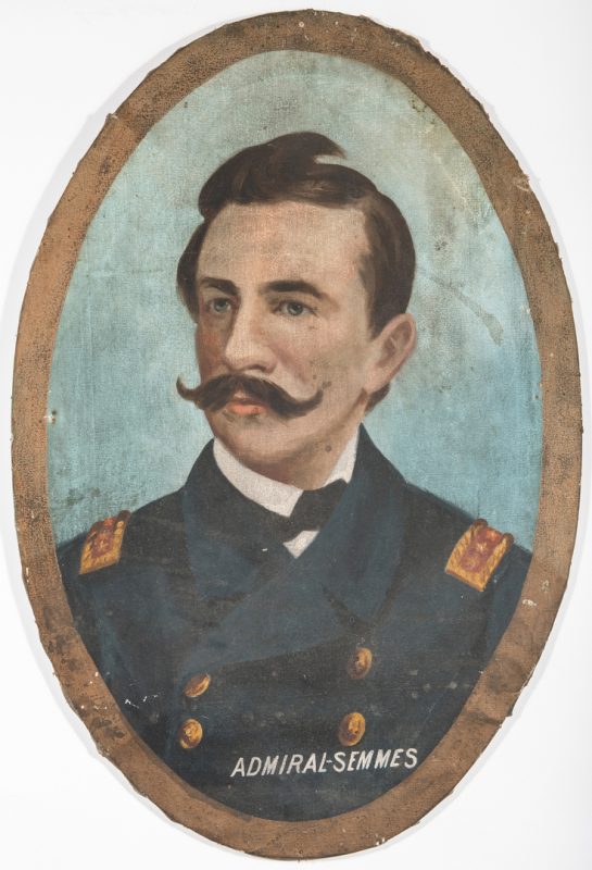 Lot 499: Lawrence T. Dickinson, O/C, Admiral R. Semmes