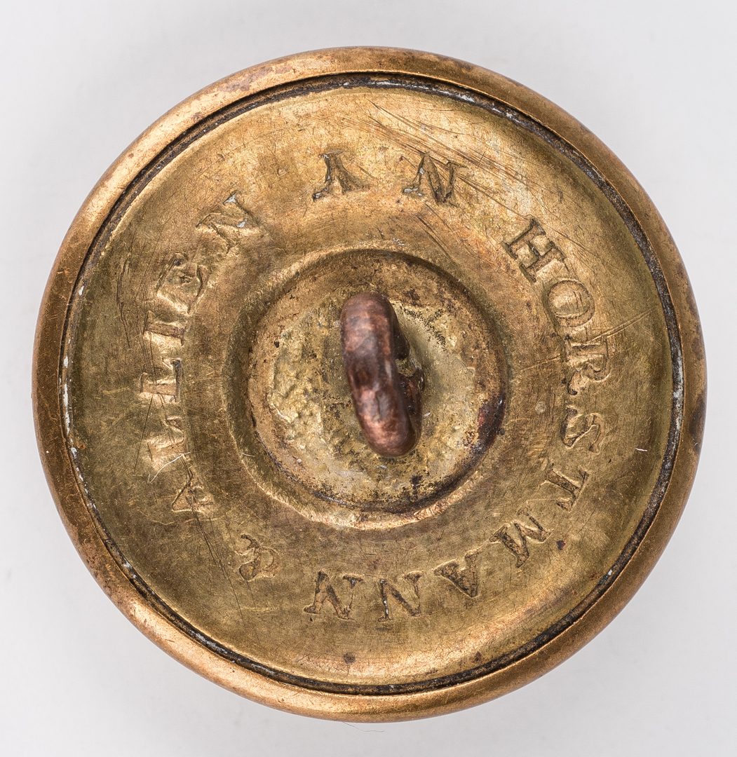 Lot 508: 4 Confederate Brass Buttons, inc. Arkansas