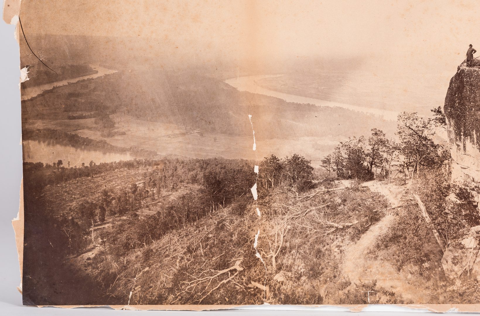 Lot 518: 4 Civil War Photos, Chattanooga, C.H. Boyd