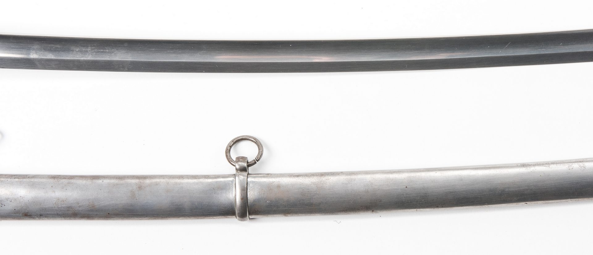 Lot 528: Civil War W. Clauber Model 1840 Sword w/ Scabbard