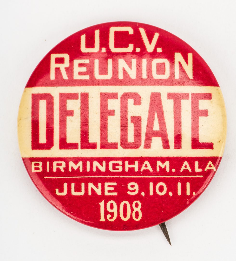 Lot 541: 9 UCV Badges and Buttons