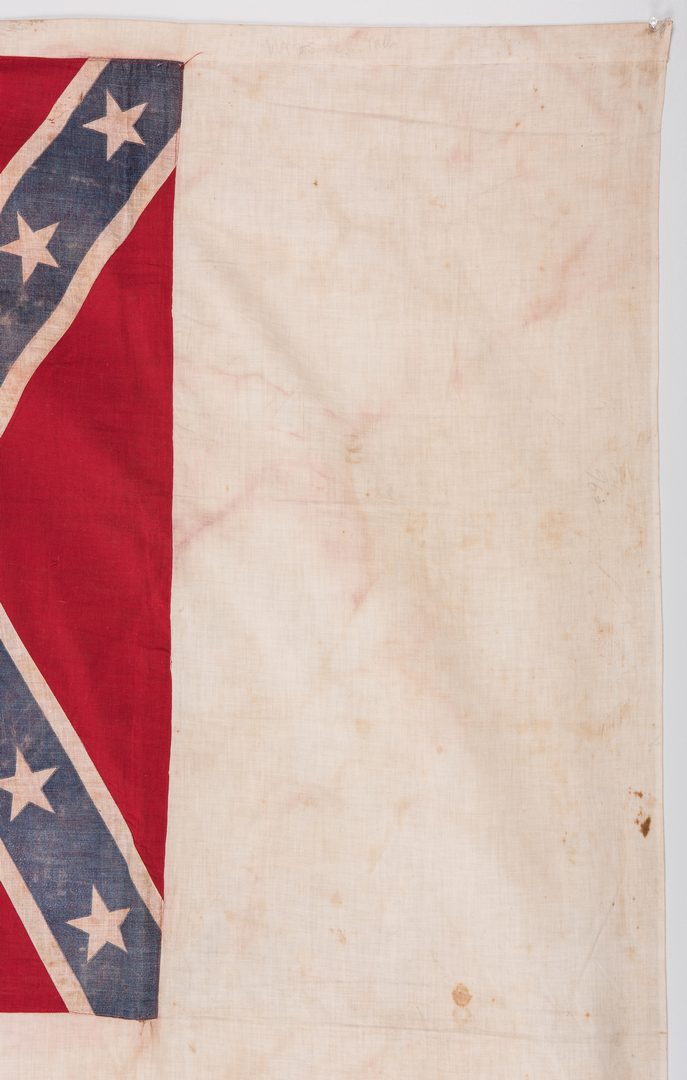 Lot 550: 2 Large Confederate Reunion Flags/Banners