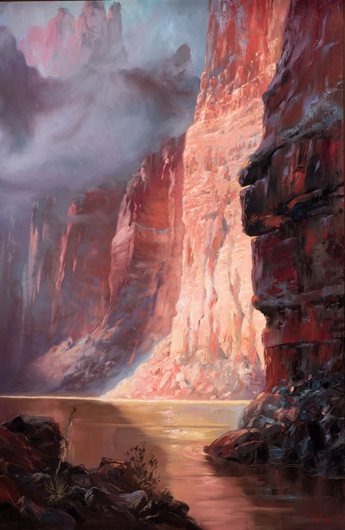 Lot 567: Stephen Juharos, O/C, Grand Canyon