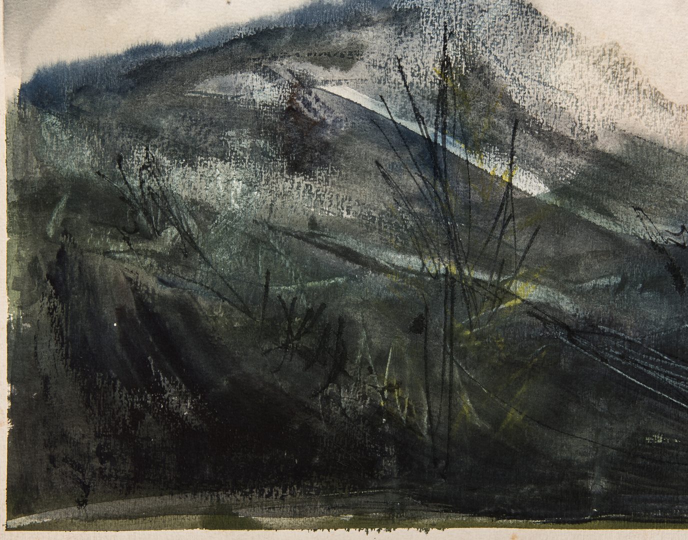 Lot 572: 2 Richard Clarke Abstract TN Landscape Watercolors